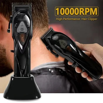 Оригинальная Электрическая машинка для стрижки волос для мужчин Парикмахерская машина для стрижки волос высокоскоростной профессиональный триммер с градиентным маслом мощностью 10 Вт
