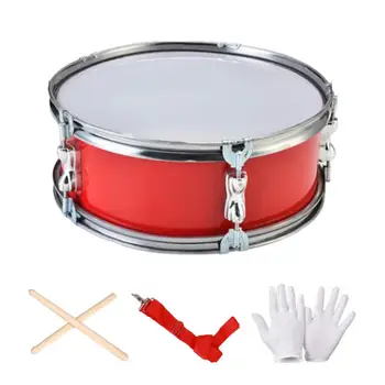 13-дюймовый Малый барабан, Портативное обучение музыке с барабанными палочками, Легкие Музыкальные инструменты для детей, подарки для начинающих подростков. 1