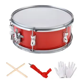13-дюймовый Малый барабан, Портативное обучение музыке с барабанными палочками, Легкие Музыкальные инструменты для детей, подарки для начинающих подростков. 5