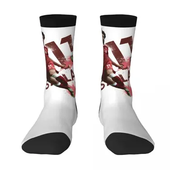 Египетские Мохамеды и Салахи, носки 9 контрастных цветов, Компрессионные носки для пехоты, Забавный гик, новинка, чулок для футболиста