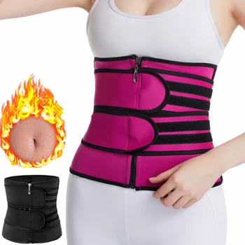 Shaperwear Waist Trainer Неопреновый пояс для сауны для женщин для похудения Body Shaper Для похудения живота Фитнес Поддержка талии