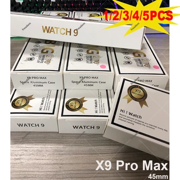 Новые Смарт-часы X9 Pro Max Big2.3 45 мм Bluetooth С Напоминанием о вызове и сообщении, Голосовой Помощник, Спортивные Мужские Женские Смарт-часы 0