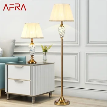 Торшер AFRA с современным светодиодным креативным дизайном, керамический декоративный элемент для дома, гостиной, спальни