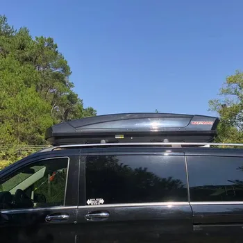 850Л Автоматическая Багажная коробка на крыше Большой емкости ABS Водонепроницаемый Белый Багажник на крыше для кемпинга Грузовой Стеллаж для перевозки грузов