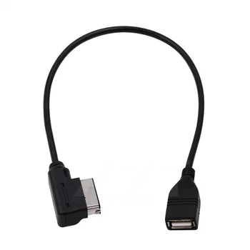USB AUX Кабель Музыка MDI MMI AMI к USB Женский Интерфейс Аудио AUX Адаптер Провод Передачи Данных Для VW MK5 Для AUDI A3 A4 A4L A5 A6 A8 Q5
