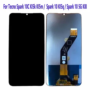 Для Tecno Spark 10C KI5k KI5m ЖК-дисплей С Сенсорным Экраном Дигитайзер В Сборе Для Tecno Spark 10 KI5q/Spark 10 5G KI8