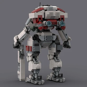 BuildMoc Titanfall 2 Scorch Titan Робот Строительные Блоки Набор Боевые Меха Солдаты Кирпичи Игра DIY Игрушка Для Детей Подарок На День Рождения 2