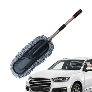 Щетка для чистки автомобиля; швабра из микрофибры для удаления пыли внутри/снаружи; Щетка для чистки автомобиля; Щетка для чистки консоли