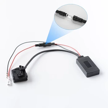 Автомобильный беспроводной аудиоадаптер Bluetooth AUX кабель MFD2 RNS2 18Pin для Touareg Golf