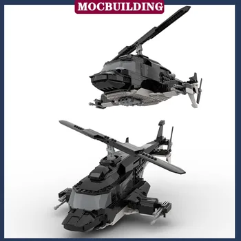 Транспортная модель, строительные блоки, коллекция военных самолетов MOC, серия подарочных игрушек для мальчиков 