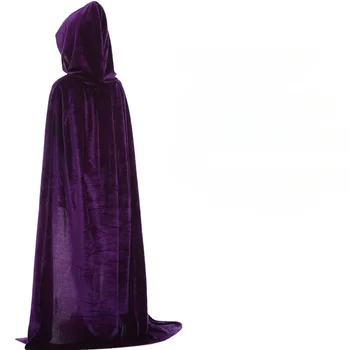 Высококачественный новый плащ для костюма ведьмы - идеально подходит для косплея и вечеринок.