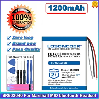 Аккумулятор LOSONCOER 1200 мАч для Bluetooth-гарнитуры Marshall MID SR603040