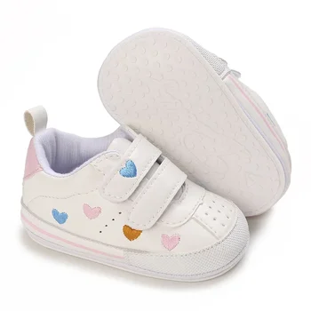 Детская обувь, кроссовки для мальчиков и девочек, мягкая противоскользящая подошва, обувь для новорожденных, первые ходунки, кроссовки stoddler