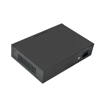 Wanglink PoE Коммутатор Гигабитный 8-портовый + 2 Восходящих Канала + 2 SFP AI POE Коммутатора с Цифровым Ламповым Дисплеем для IP-Камеры 4