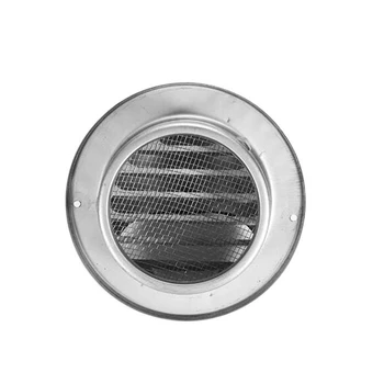 3X 304 Вентиляционное отверстие из нержавеющей стали, круглая решетка, Вентиляционная крышка, настенное вентиляционное отверстие, 4 дюйма 3