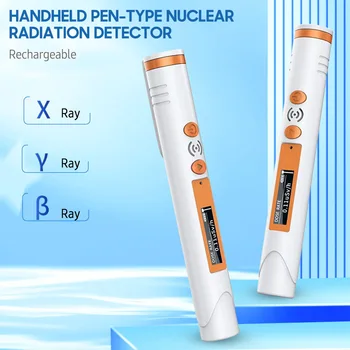 Портативный Ручной Детектор ядерного излучения Типа ручки X-ray Y-ray B-ray со встроенной литиевой батареей Мини-размера 2024