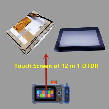 Ftth оптоволокно 12 в 1 Запасные части для OTDR Замена сенсорного экрана Замена экрана OTDR Запасные части для ремонта OTDR Сенсорный экран