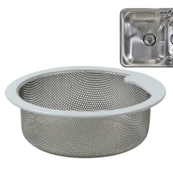 Пробка для кухонной раковины Сливная корзина для раковины из нержавеющей стали для кухонной раковины Пробка и протектор Сливной фильтр Сливное сито для раковины 0