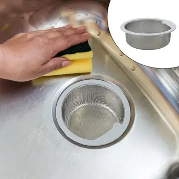 Пробка для кухонной раковины Сливная корзина для раковины из нержавеющей стали для кухонной раковины Пробка и протектор Сливной фильтр Сливное сито для раковины 4