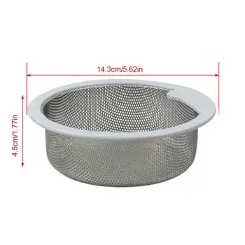 Пробка для кухонной раковины Сливная корзина для раковины из нержавеющей стали для кухонной раковины Пробка и протектор Сливной фильтр Сливное сито для раковины 5