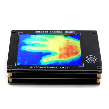 MLX90640 Новый 3,2-дюймовый TFT-экран Печатной платы Тепловизор Датчик температуры ИК-термограф Камера 4