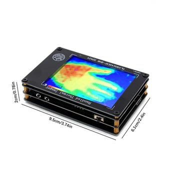 MLX90640 Новый 3,2-дюймовый TFT-экран Печатной платы Тепловизор Датчик температуры ИК-термограф Камера 5