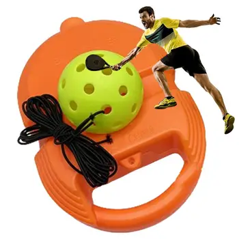 Тренажер для подачи тенниса Тренажер для тенниса с мячом и скакалкой Оборудование для тренировки тенниса И инструмент для занятий спортивным теннисом