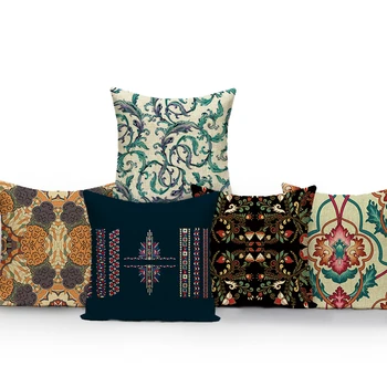 Геометрический абстрактный чехол для подушки Декоративная наволочка для дома Диван-кровать Автомобильная наволочка в этническом стиле в богемном стиле