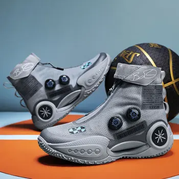 Мужская баскетбольная обувь, детские кроссовки, высококачественные спортивные баскетбольные кроссовки, уличная спортивная обувь для баскетбола Бесплатная доставка