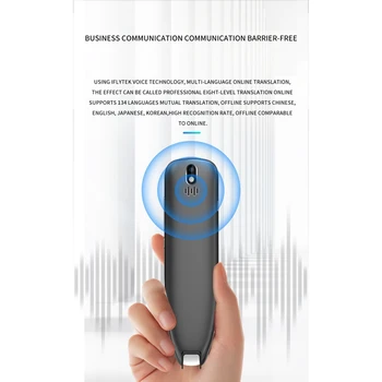 1 комплект смарт-ручки-переводчика голосового сканирования Автономный перевод Переводчик языка в реальном времени