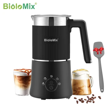 Съемный вспениватель молока и пароварка BioloMix, автоматическая машина для приготовления горячей / холодной пены и горячего шоколада 5 в 1