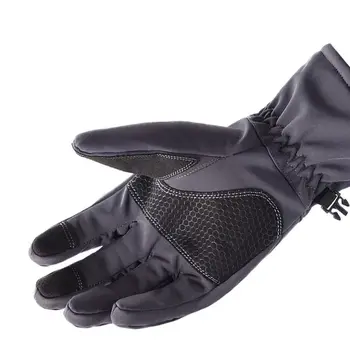 Мужские Женские Зимние камуфляжные флисовые утолщенные лыжные перчатки 2023, теплые нескользящие ветрозащитные и водонепроницаемые походные перчатки с сенсорным экраном 3