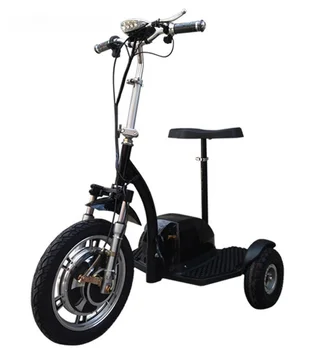 Китай 500 Вт Трехколесный складной Дешевый Электрический мотоцикл для передвижения, Скутер, Трехколесные велосипеды для взрослых 0